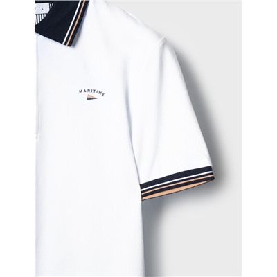 Джемпер трикотажный с воротником поло для мужчин