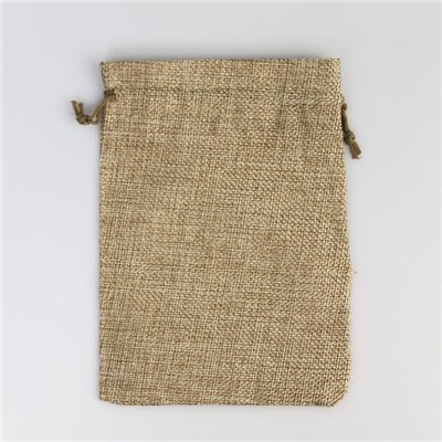 Мешочек новогодний подарочный с термонаклейкой «Подарки», 13×18 см ± 1.5 см