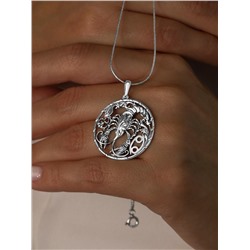 Подвеска из чернёного серебра - Рак 925 пробы П-0307о