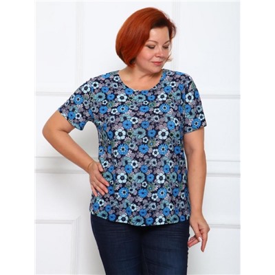 Футболка "Оранжерея" (Голубой)