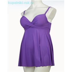 9212 # Q Купальник раздельный платье (46-54)