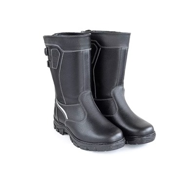 Сапоги мужские Витязь,черные,литая подошва