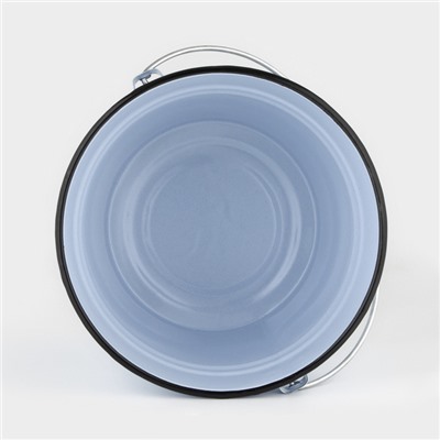 УЦЕНКА Ведро эмалированное, 12 л, без крышки, цвет МИКС