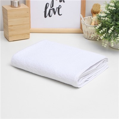 Полотенце махровое «Этель. Терри», 70×140 см, 100% хлопок, 430 г/м², белое