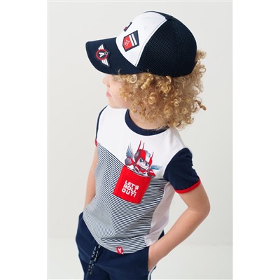 Кепка текстильная для мальчиков PLAYTODAY, 1239716