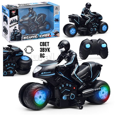 Машина "Пилотный мотоцикл" р/у, 27 MHz, в коробке