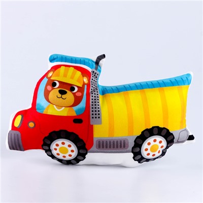 Подушка декоративная «Самосвал», 22×31 см, велюр