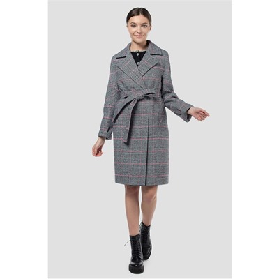 01-09013 Пальто женское демисезонное (пояс)