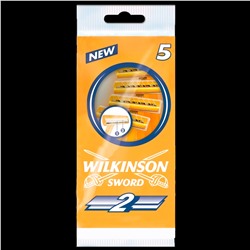 Станок для бритья одноразовый Schick (Wilkinson Sword) Wilkinson-2 (5шт.)
