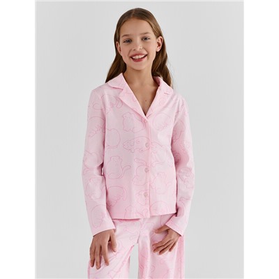 КОМПЛЕКТ ДЛЯ ДЕВОЧЕК (РУБАШКА, БРЮКИ) 567754