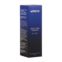 Крем для мужчин anti-age cream for man Mireco стекло, 50 мл