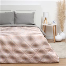 Покрывало евро LoveLife Cell, 200×210±5 см, новосатин