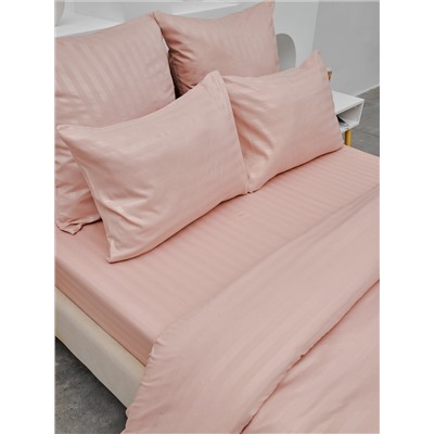 Пододеяльник Микрофибра Страйп - Пудра