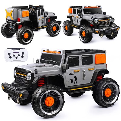 Электромобиль U023431Y "Экспедишн" 12V7A, серый