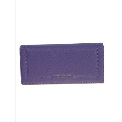Женское портмоне из искусственной кожи, цвет фиолетовый