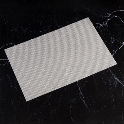 Салфетки сервировочные на стол Доляна Star, 4 шт., 45×30 см, белые