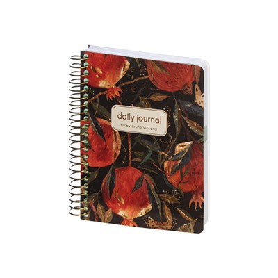 Ежедневник недатированный А6 272 стр. на спирали "ГРАНАТ" 3-703/04 Bruno Visconti