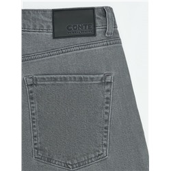 Актуальная коллекция CONTE CON-846 Джинсы mom в пепельном оттенке