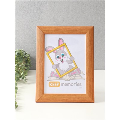 Фоторамка для фото 21×30 см Keep memories Luxe Elegance, с ножкой, пластик, бежевый, (пластиковый экран)