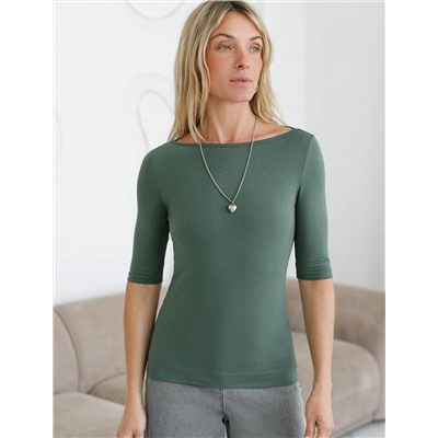 Джемпер  из премиального хлопка с эластаном