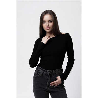 00008 лонгслив (Черный)