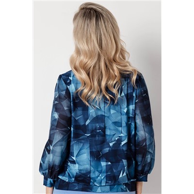 Блузка женская  3055/16/Голубой, синий