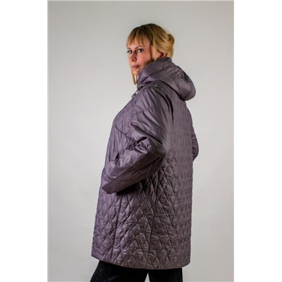 Демисезонная куртка Лайт арт 335, большие размеры (Серый)