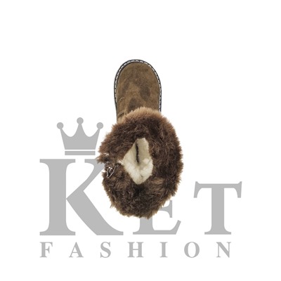 Сапожки детские коричневые, войлочная подошва