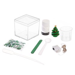 Набор для опытов «Снежный ночник: Ёлочка», своими руками