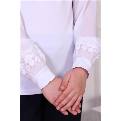 Джемпер Муза длинный рукав детский (Белый)