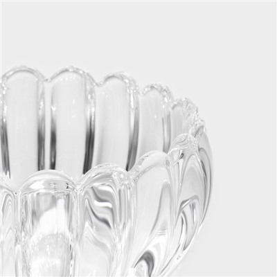 Сахарница Доляна «Любава», 250 мл, 10×10.5 см, стекло