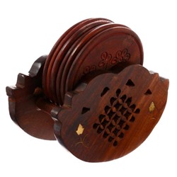 Подставка под горячее «Качели», 13.5×11.5×6.5 см, дерево