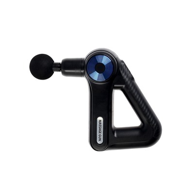 Массажёр для тела LEM-11, перкуссионный, 9 насадок, 9 режимов, чёрный