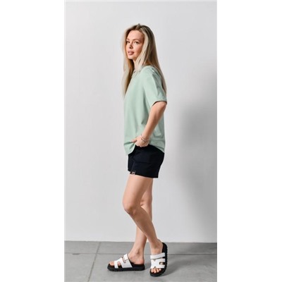 Фуфайка (футболка) Гретта-2 (Светло-зеленый)