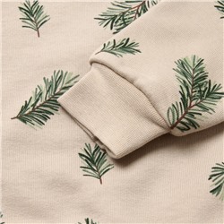 Костюм детский (свитшот и брюки) «Крошка Я. Еловые веточки», рост 62-68 см