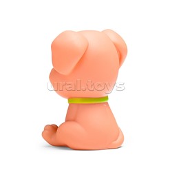 Игрушка пластизоль для ванны собачка, в сетке