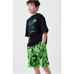 Комплект трикотажный для мальчиков: фуфайка (футболка), шорты PLAYTODAY, 1240427