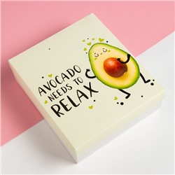 Набор подарочный «Этель» Avocado, полотенце, повязка на голову, спонж