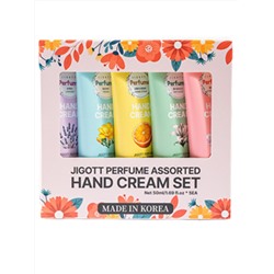 Jigott Набор парфюмированных кремов для рук / Perfume Assorted Hand Cream Set Of 5, 50 мл x 5