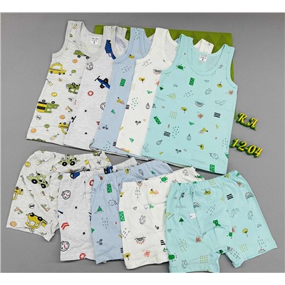 комплект майка+трусы 5шт