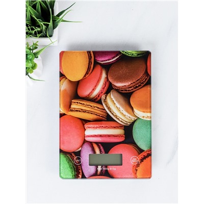 Весы кухонные электронные 7 кг / ZD-412 /уп 40/ без батареек