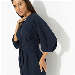 Платье элегантное, Интересный подход (синий)