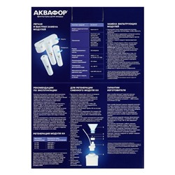Комплект сменных картриджей для «Аквафор» Кристалл, К3-КН-К7, фильтрующий
