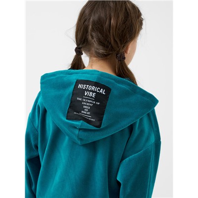 Комплект трикотажный для девочек: толстовка, брюки