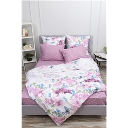 Простыня на резинке поплин Сара-компаньон