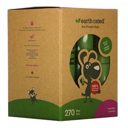 Earth Rated, Dog Waste Bags, Lavender, 270 Bags