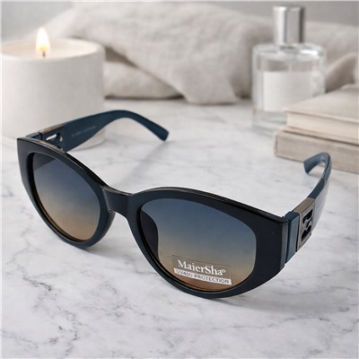 Очки женские солнцезащитные узкие модные тренд, арт.007.400