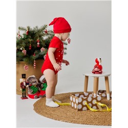 Боди детское «Крошка Я. Первый НГ», рост 80-86 см, красное