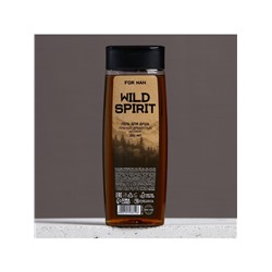 Гель для душа Wild spirit, 250 мл, аромат древесно-пряный, Чистое счастье