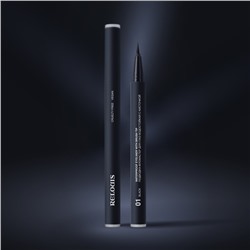 Подводка-Фломастер для глаз Водостойкая с кисточкой тон 01 black